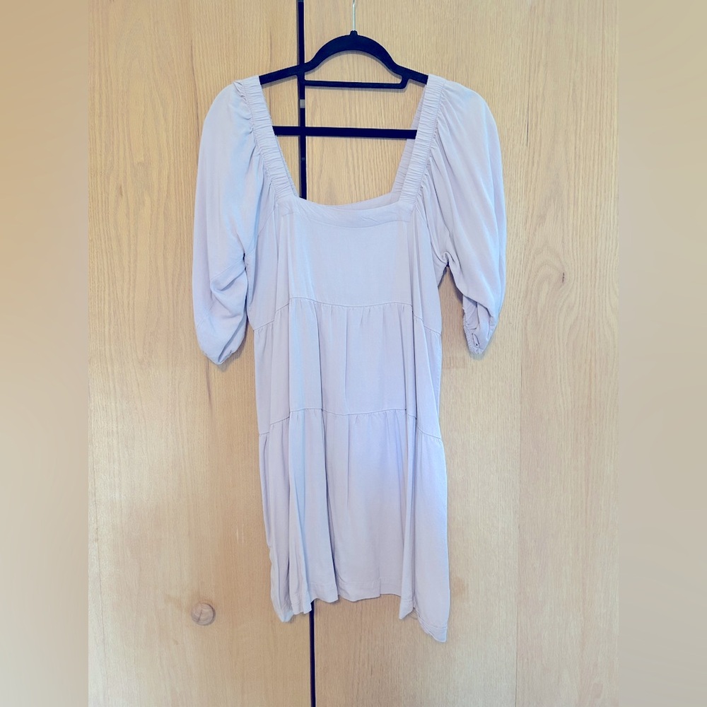 Light Purple Tiered Dress